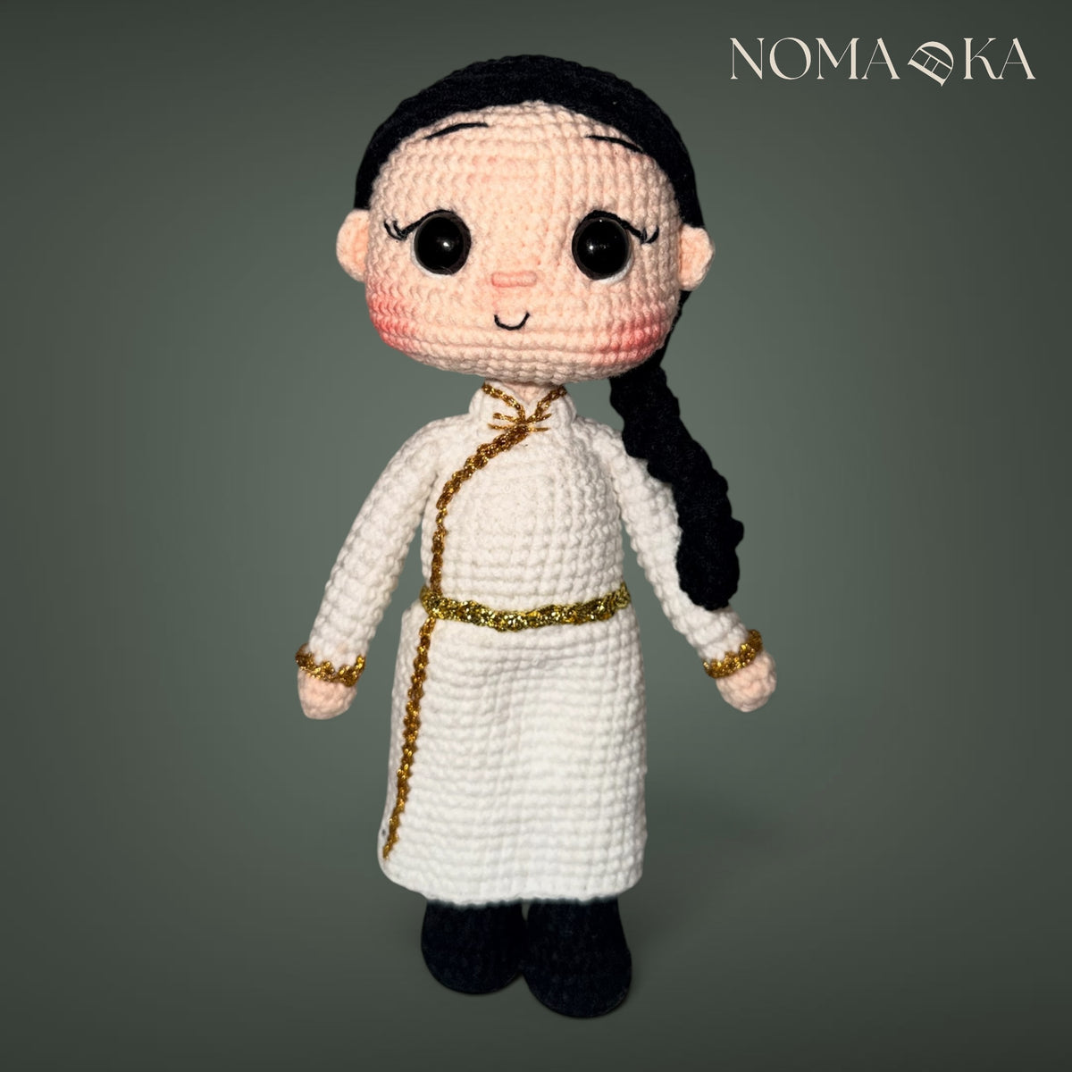 Mongolian Collectable Doll (Ivory Deel)