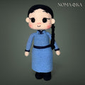 Mongolian Collectable Doll (Sky Blue Deel)