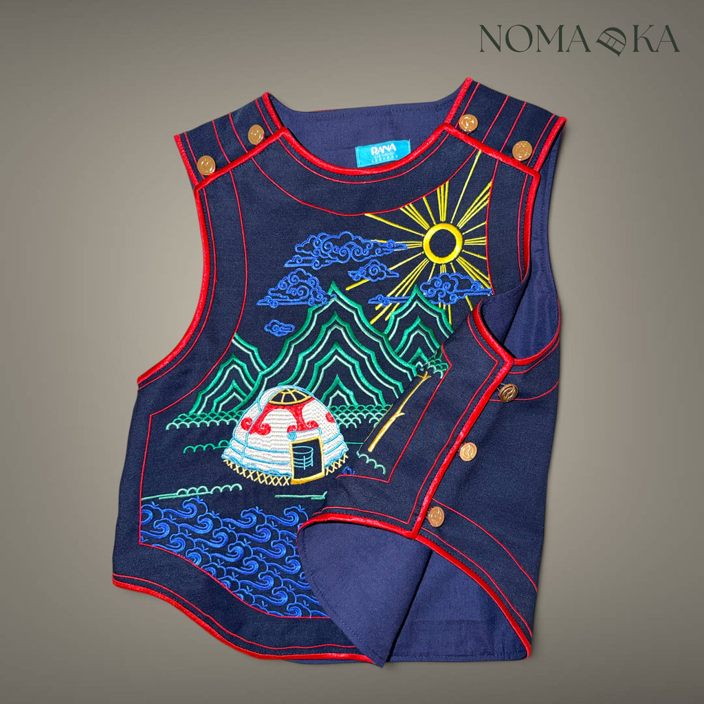 Mongolian Vest “Little Nomad”